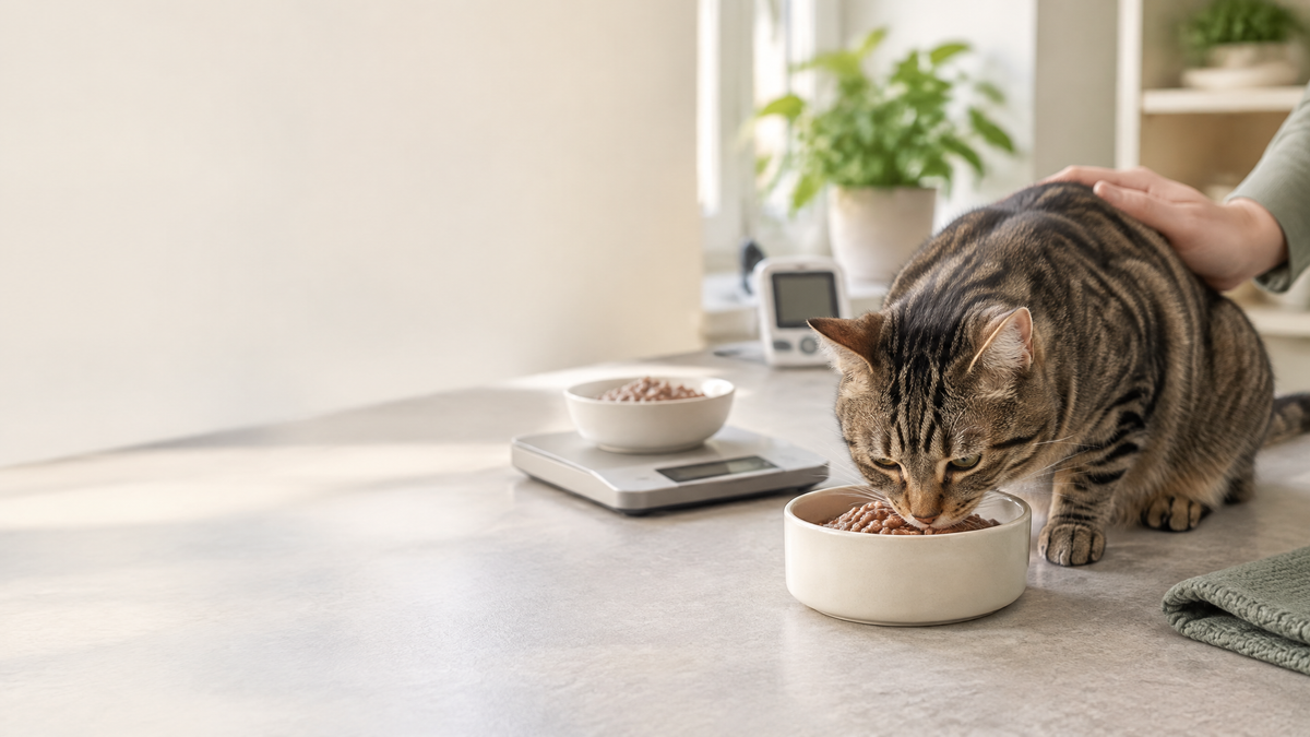 Diabético para gato