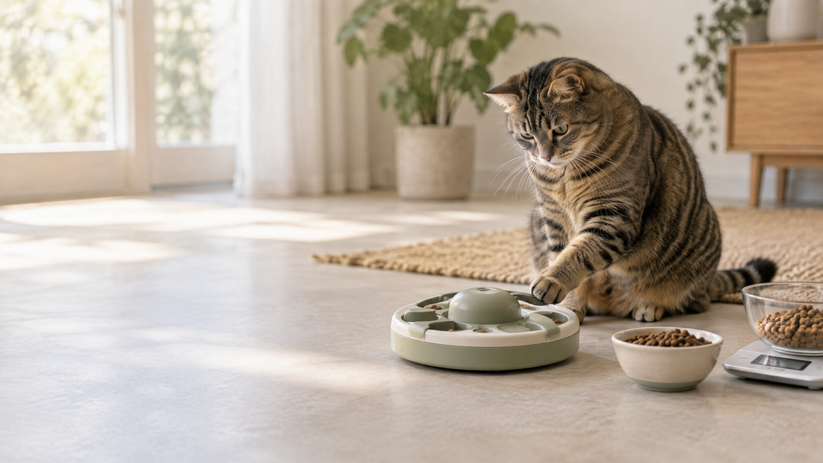 Weight para gato