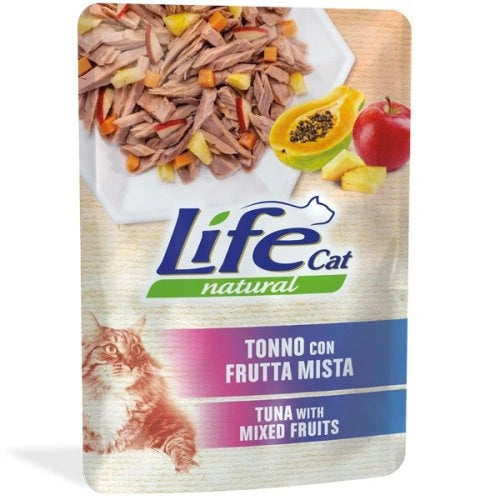 Life Natural Gatos Atún con Frutas en Gelatina 70 g