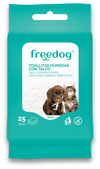 Freeperro Toallitas Humedas Talco Pocket 25 Unidades 18 X 20Cm