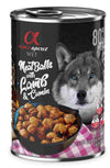 Alpha Spirit Perro Albondigas Cordero Comino Caja 6X400Gr
