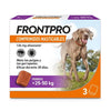 Frontpro 3 Comprimidos Masticables Antiparasitarios Para Perros 25-50Kg