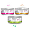 Disugual Hepático Gato Pack 18X85Gr Varios Sabores: Pavo, Codorniz Y Cerdo