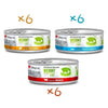 Disugual Weight Gato Pack 18X85Gr Varios Sabores: Ternera, Pescado Blanco Y Pavo