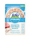 Life Natural Gatos Esterilizados Atún Esterilizado Con Pescado Blanco Sobre 70Gr