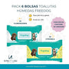 Freeperro Toallitas Pack 3X40Uds Clorhexidina 3X40Uds Citronela