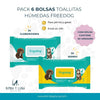 Freeperro Toallitas Pack 3X40Uds Clorhexidina 3X40Uds Mango
