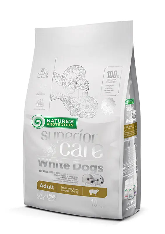 NATURE’S PROTECTION WHITE PERRO ADULT SMALL BREED CORDERO 10KG