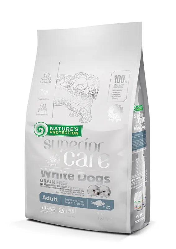Nature’S Protection White Perro Adulto Small Grain Free Pescado 1,5Kg
