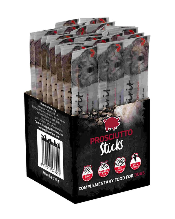 Alpha Spirit Perro Barritas Jamon 30Uds