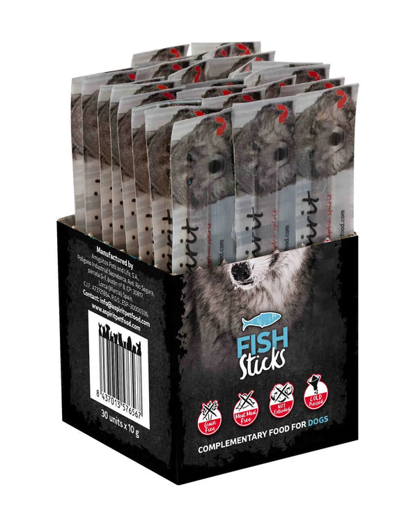 Alpha Spirit Perro Barritas Pescado 30Uds