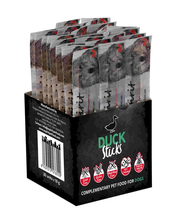 Alpha Spirit Perro Barritas Pato 30Uds