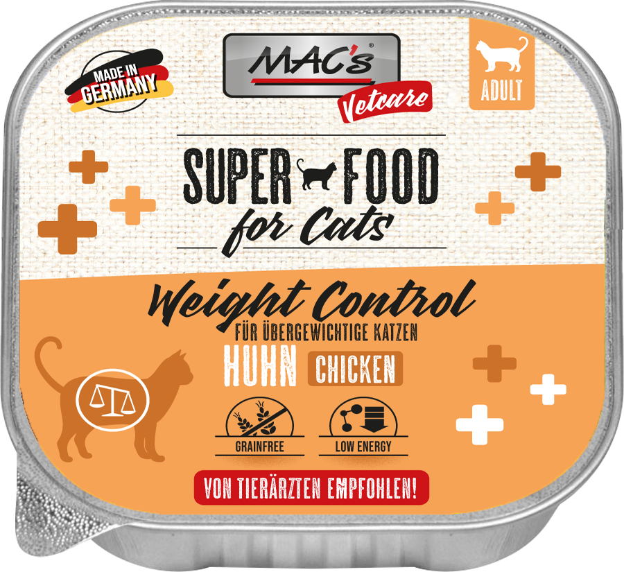 MAC’s Cat Vetcare Weight Control Pollo 100g