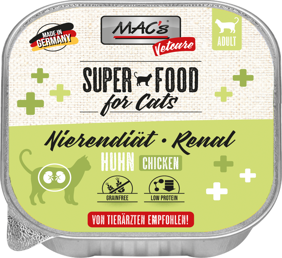 MAC’s Cat Vetcare Renal Pollo 100g