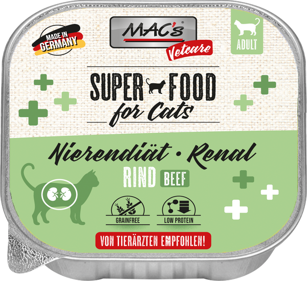 Mac’S Gato Vetcare Renal Ternera 100G