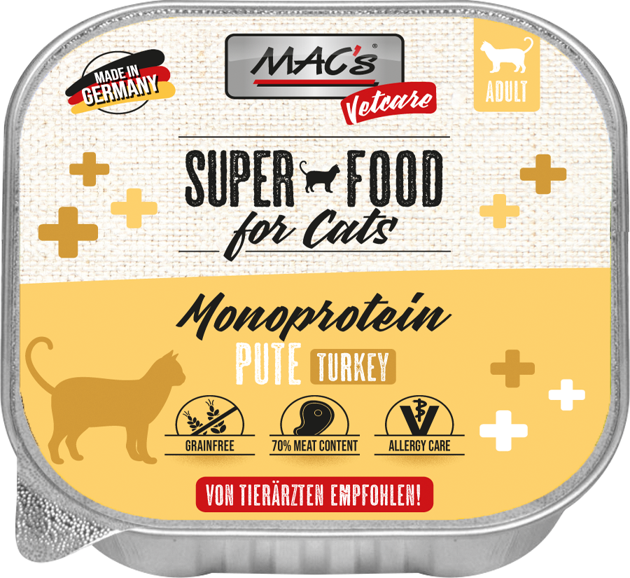 MAC’s Cat Vetcare Monoproteico  Pavo 100g