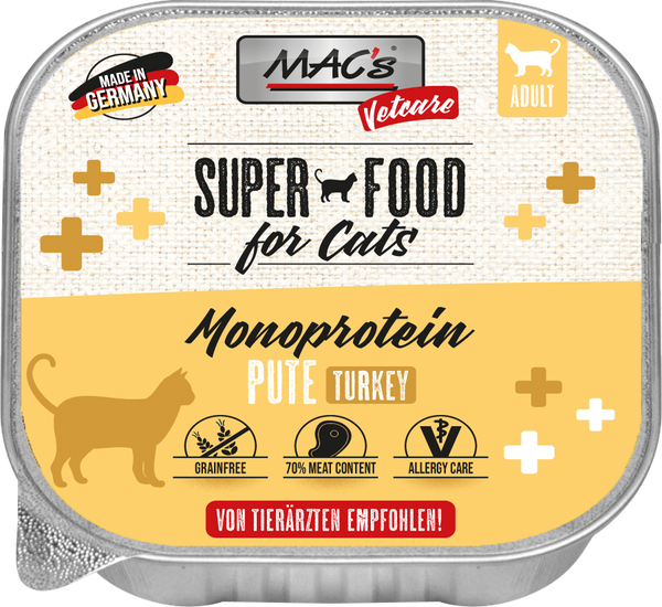 Mac’S Gato Vetcare Monoproteico  Pavo 100G