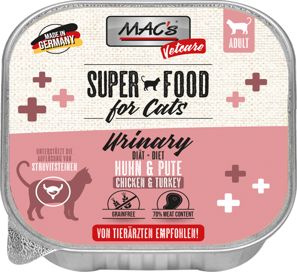 Mac’S Gato Vetcare Urinario Pollo Y Pavo 100G