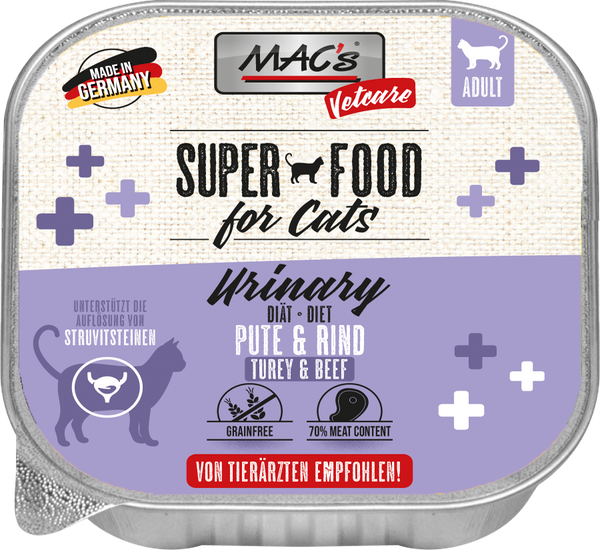 Mac’S Gato Vetcare Urinario Pavo Y Ternera 100G