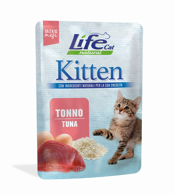 Life Natural Gatos Kitten Atún En Gelatina 70 G