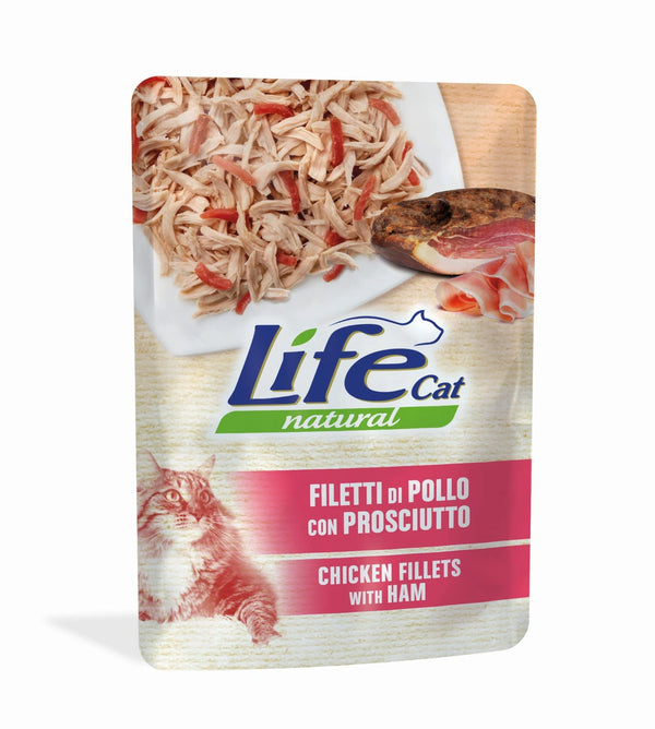 Life Natural Gatos Pollo Y Jamón En Gelatina 70 G
