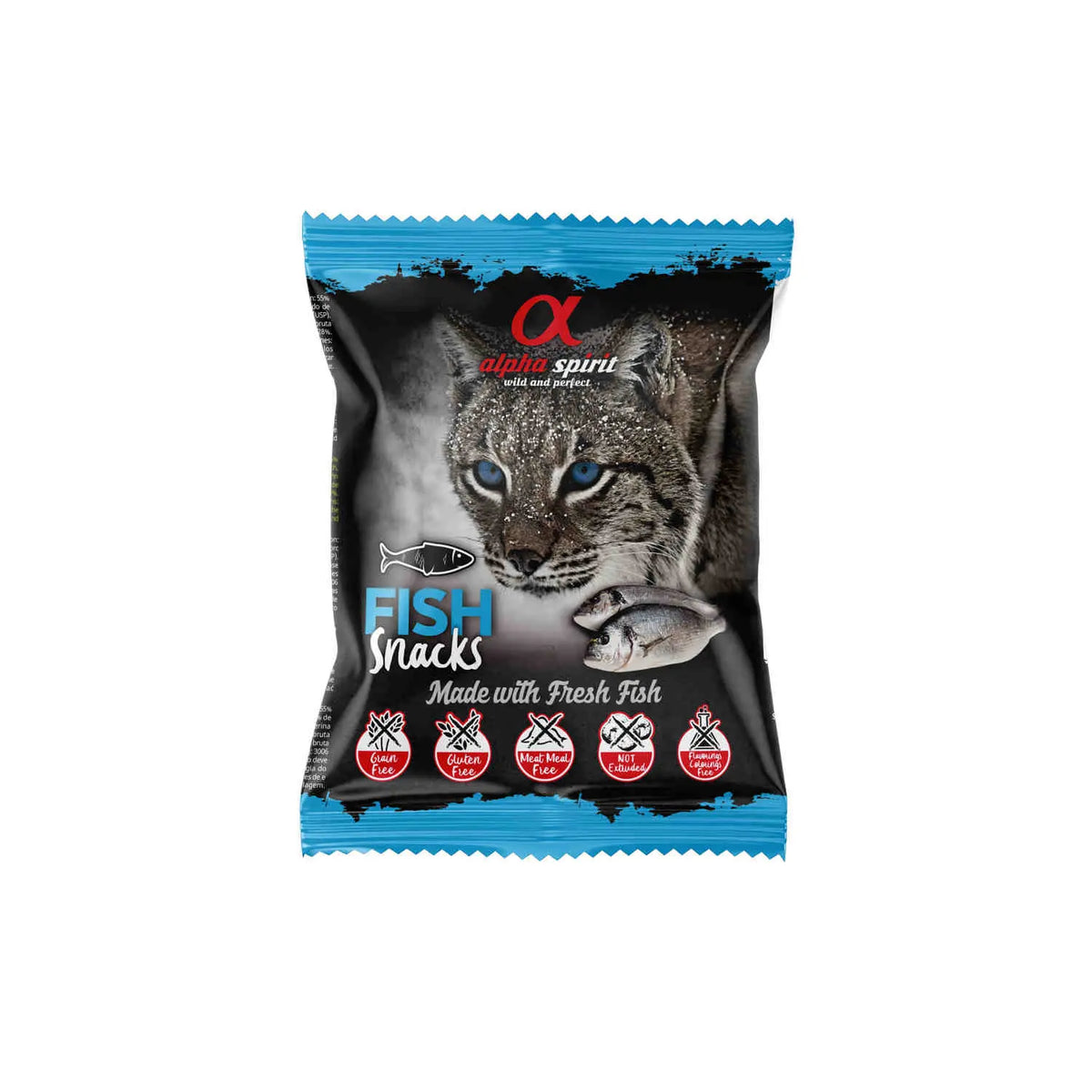 ALPHA SPIRIT FELINE PESCADO SNACKS 24X50GRS