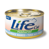 Life Gato Lata Para Gatos – Atún/Pescado Blanco (Besugo) (85 G)