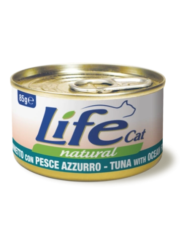 Life Cat Lata para Gatos – Atún/Pescado Azul (Sardina) (85 g)