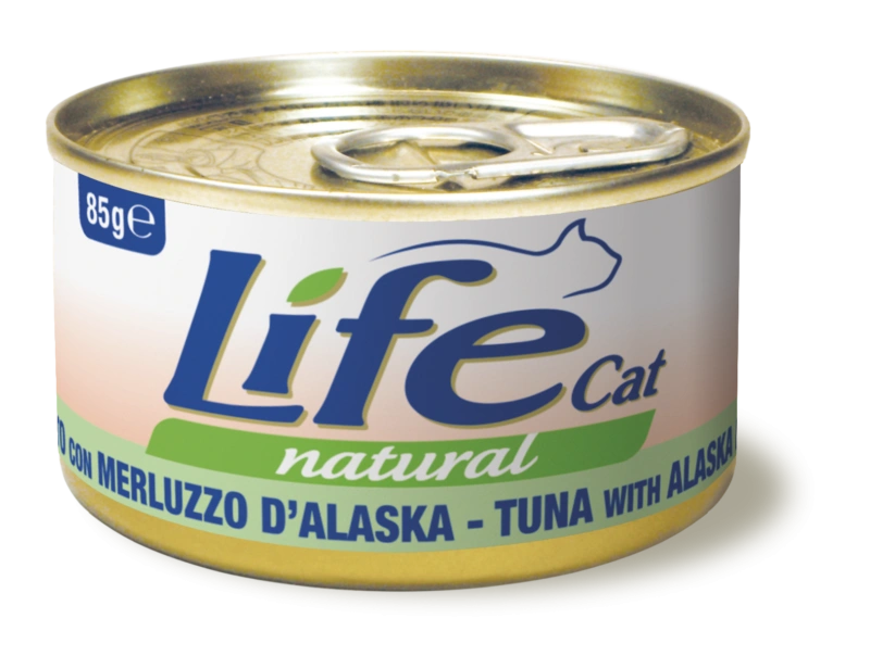 Life Cat Lata para Gatos – Atún/Bacalao del Norte (85 g)