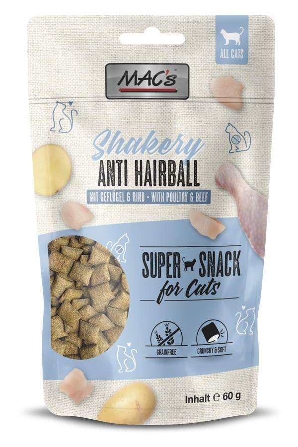 Mac’S Gato Shakery Anti-Hairball 60G
