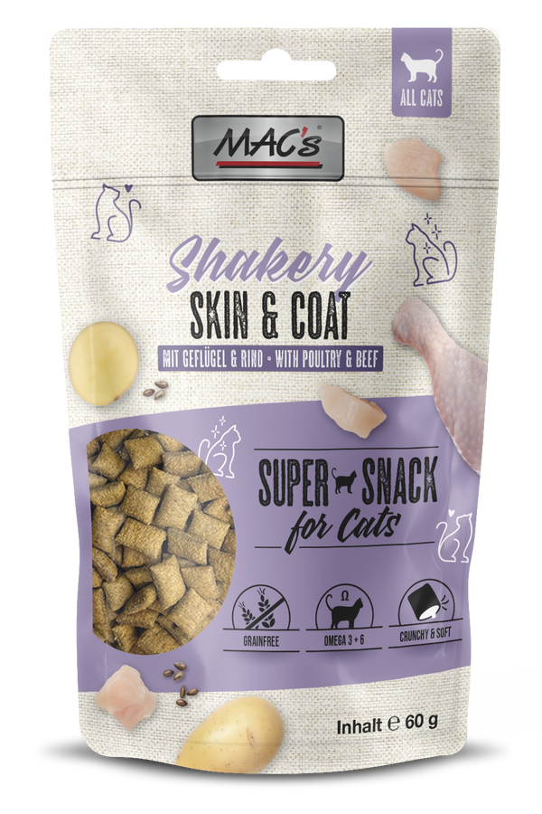 Mac’S Gato Shakery Piel & Pelo 60G