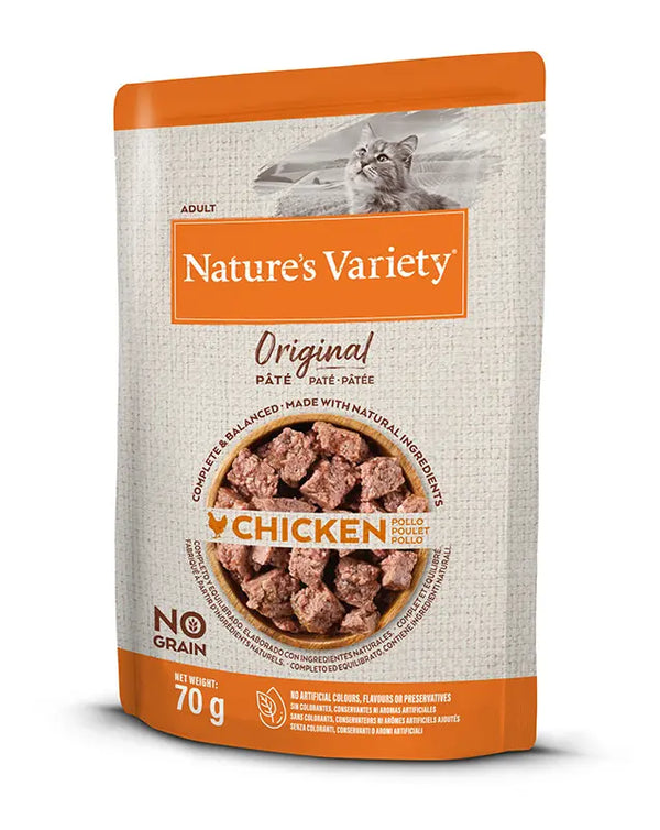 Nature’S Varietygato Adulto Pate Pollo 12X70Gr