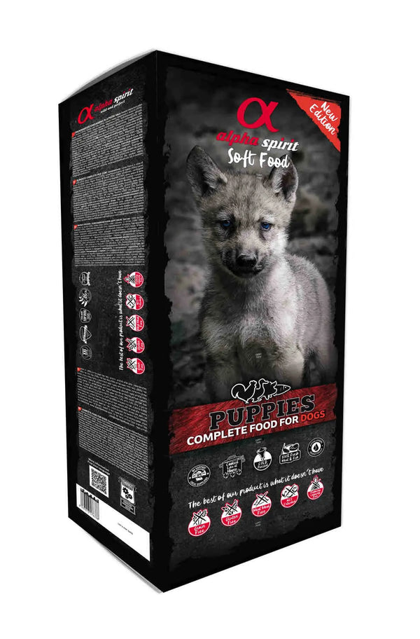 Alpha Spirit Perro Cachorro Semihumedo Caja 9Kg