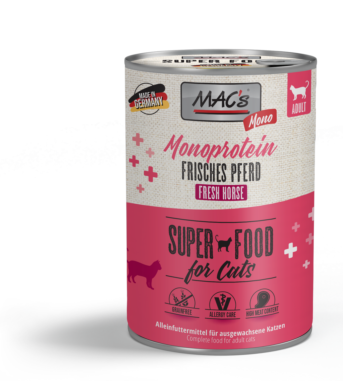 MAC’s Cat Caballo (Monoproteico) 400gr