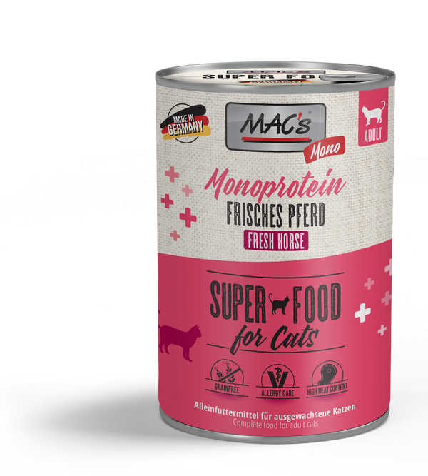 Mac’S Gato Caballo (Monoproteico) 400Gr