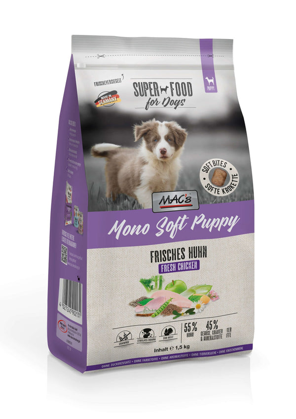 Mac’S Perro Soft Pollo Cachorro 1,5Kg