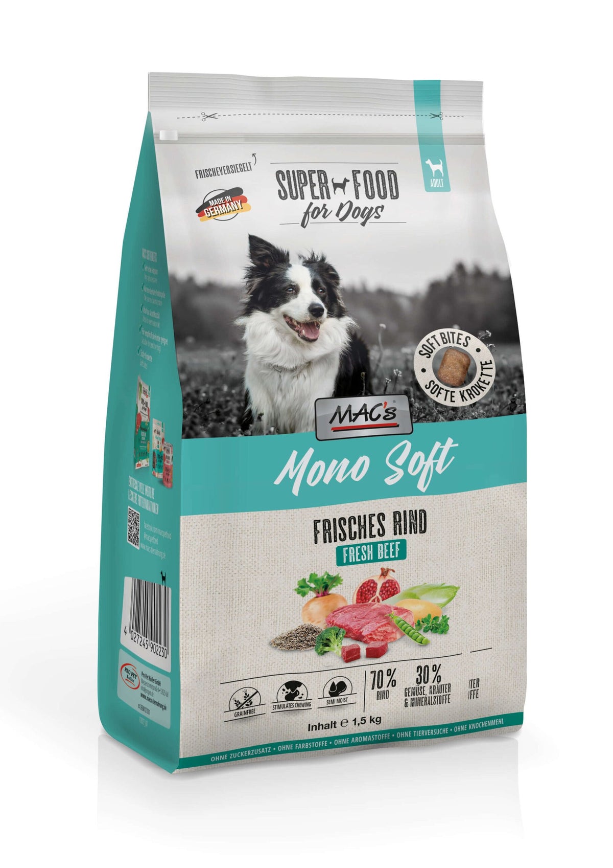 Mac’s Dog Soft Vacuno 1,5Kg