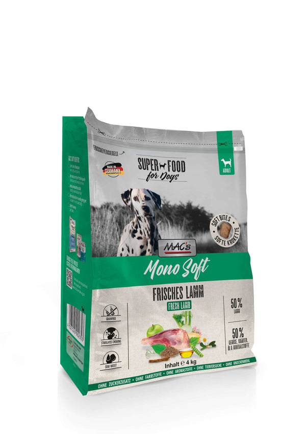 Mac’S Perro Soft Cordero 4Kg