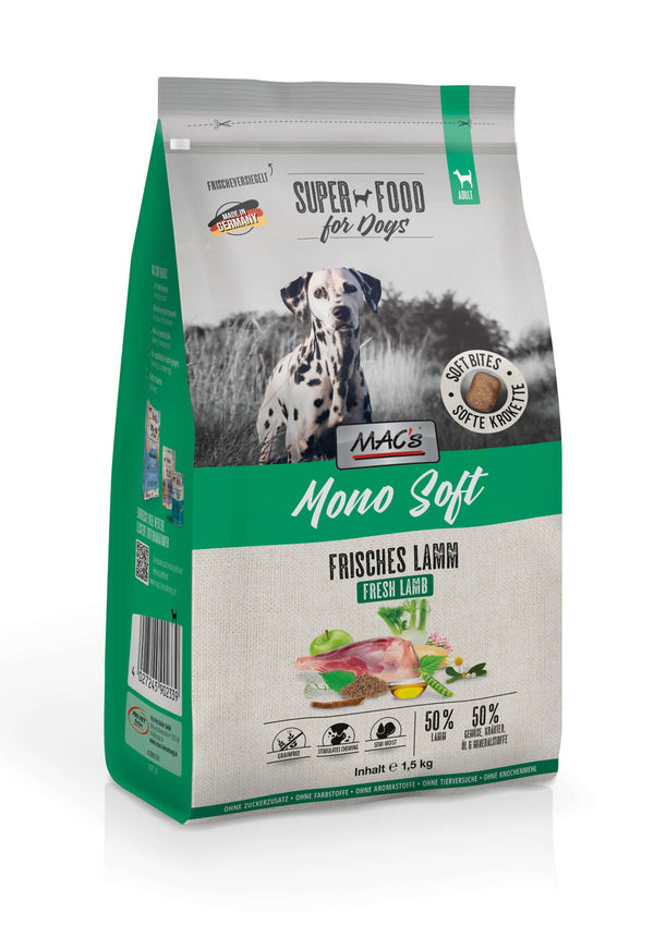 Mac’S Perro Soft Cordero 1,5Kg