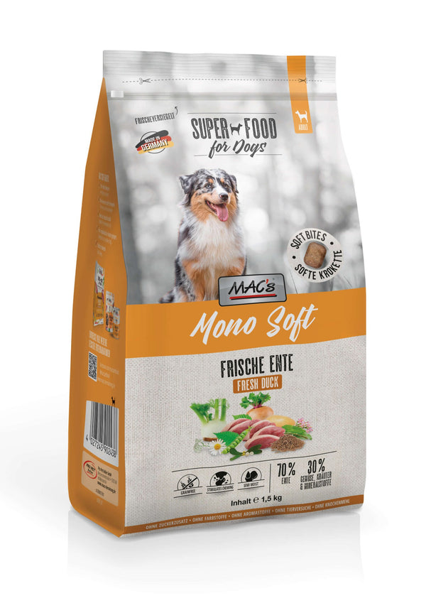 Mac’S Perro Soft Pato 1,5Kg