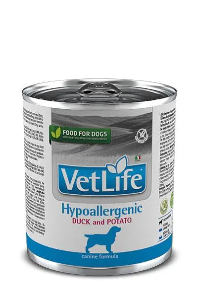 FARMINA PIENSO VET LIFE PERRO Hipoalergénico PATO CAJA 6X300GR