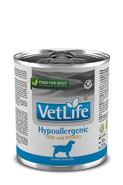 FARMINA PIENSO VET LIFE PERRO HYPOALLERGENI TRUCHA CAJA 6X300GR