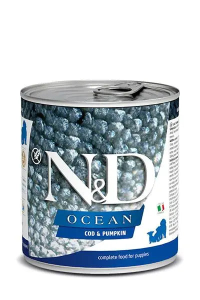 Farmina Nd Perro Cachorro Ocean Pumpki Bacalao Caja 6X285Gr