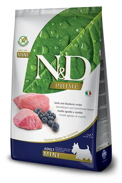 FARMINA ND PERRO PRIME MINI CORDERO 2,5KG