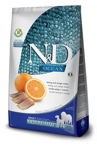 Farmina Nd Perro Ocean Medium Maxi Arenque 2,5Kg