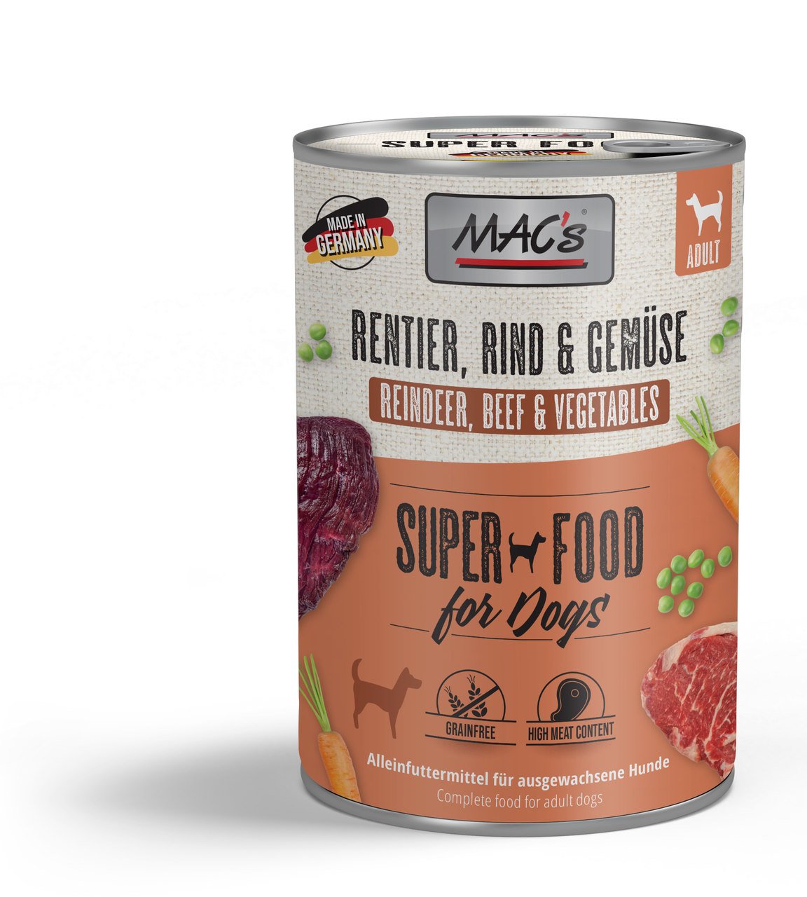 MAC's Dog Reno y Verduras