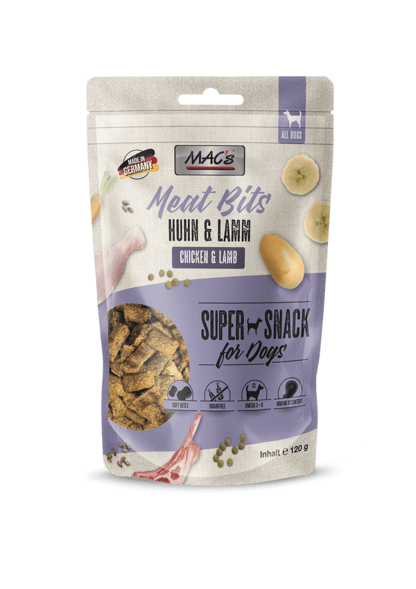 Macs Perro Meat Bits Pollo Y Cordero 9X120Gr