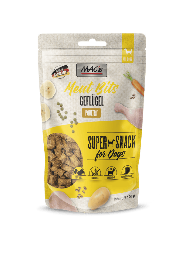 Macs Perro Meat Bits Aves 9X150Gr
