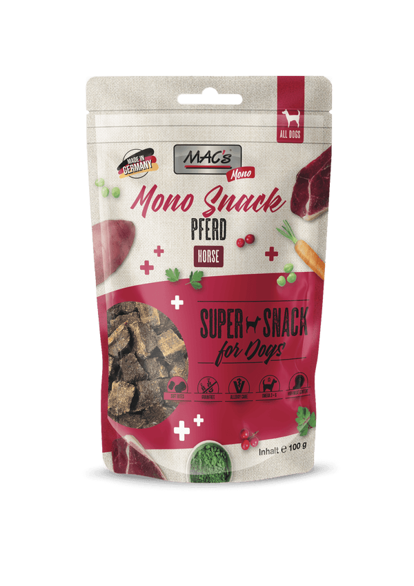Macs Perro Mono Snack Caballo 9X100Gr