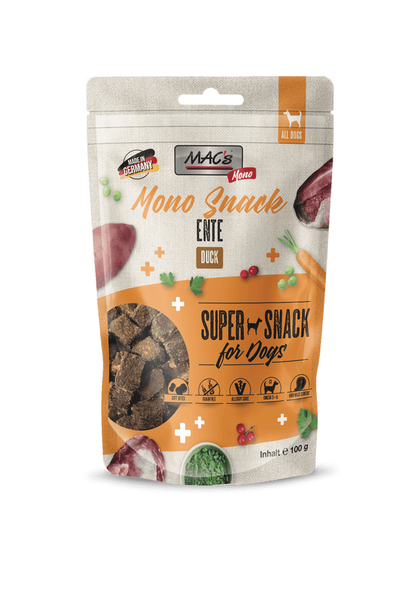Macs Perro Mono Snack Pato 9X100Gr